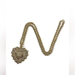 Reworked Dolce & Gabbana Devotion Heart Necklace